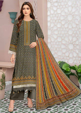 D'Vine By Five Star Digital Printed 3 Piece Unstitched Suit FS24DPL-1157