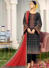 D'Vine By Five Star Digital Printed 3 Piece Unstitched Suit FS24DPL-1158
