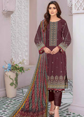 D'Vine By Five Star Digital Printed 3 Piece Unstitched Suit FS24DPL-1182