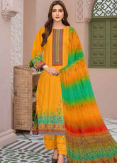 D'Vine By Five Star Digital Printed 3 Piece Unstitched Suit FS24DPL-1183