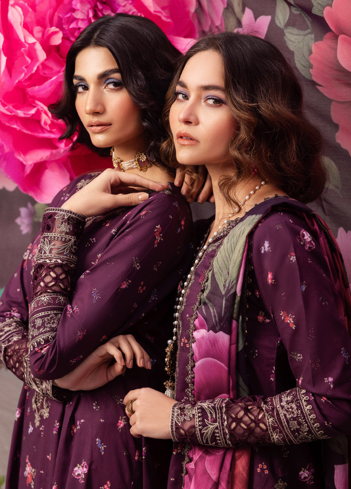 Dahlia By Iznik Embroidered Luxury Lawn 3 Piece Unstitched Suit IZ24DLL 06 TRANQUIL Dahlia By Iznik Embroidered Luxury Lawn 3 Piece Unstitched Suit IZ24DLL 06 TRANQUIL