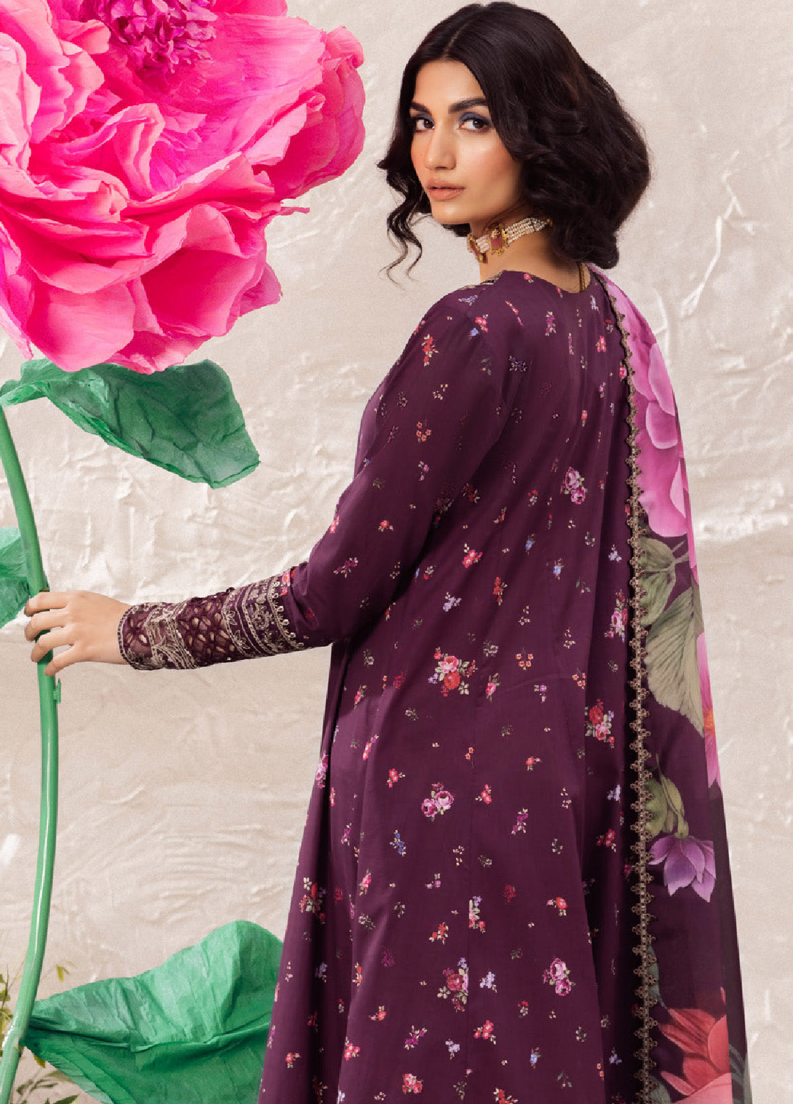 Dahlia By Iznik Embroidered Luxury Lawn 3 Piece Unstitched Suit IZ24DLL 06 TRANQUIL Dahlia By Iznik Embroidered Luxury Lawn 3 Piece Unstitched Suit IZ24DLL 06 TRANQUIL