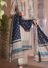 Daman By VS Textile Printed Cambric Unstitched 3 Piece Suit - 7A