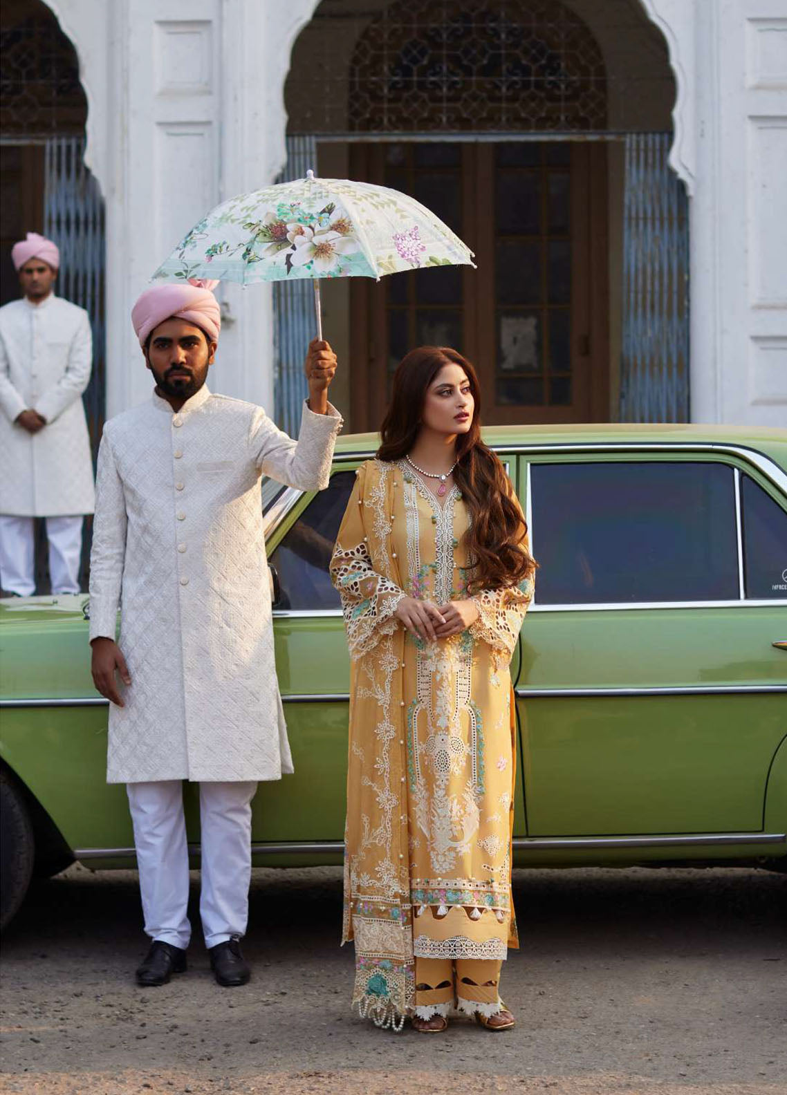 Elaf Premium Eid Edit Embroidered Lawn 3 Piece Unstitched Suit EF24PEE D-02B DANIA Elaf Premium Eid Edit Embroidered Lawn 3 Piece Unstitched Suit EF24PEE D-02B DANIA