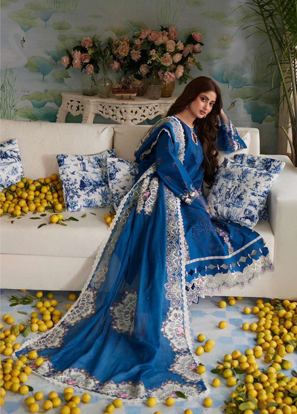 Elaf Premium Eid Edit Embroidered Lawn 3 Piece Unstitched Suit EF24PEE D-04 ALMAS Elaf Premium Eid Edit Embroidered Lawn 3 Piece Unstitched Suit EF24PEE D-04 ALMAS