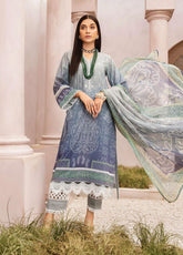 LALA Textile Unstitched 3 Piece Lavande