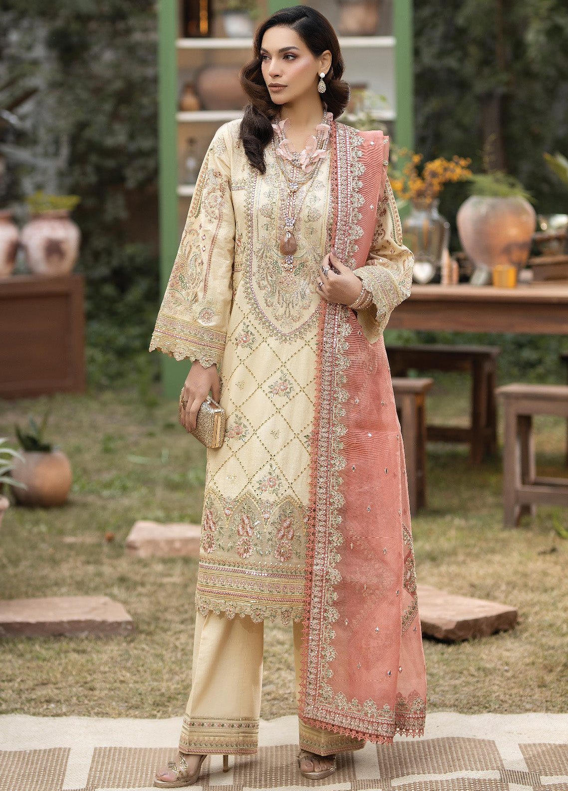 Gulposh By Serene Luxury Embroidered Lawn 3 Piece Unstitched Suit S24GLL-41-LAYLA Gulposh By Serene Luxury Embroidered Lawn 3 Piece Unstitched Suit S24GLL-41-LAYLA