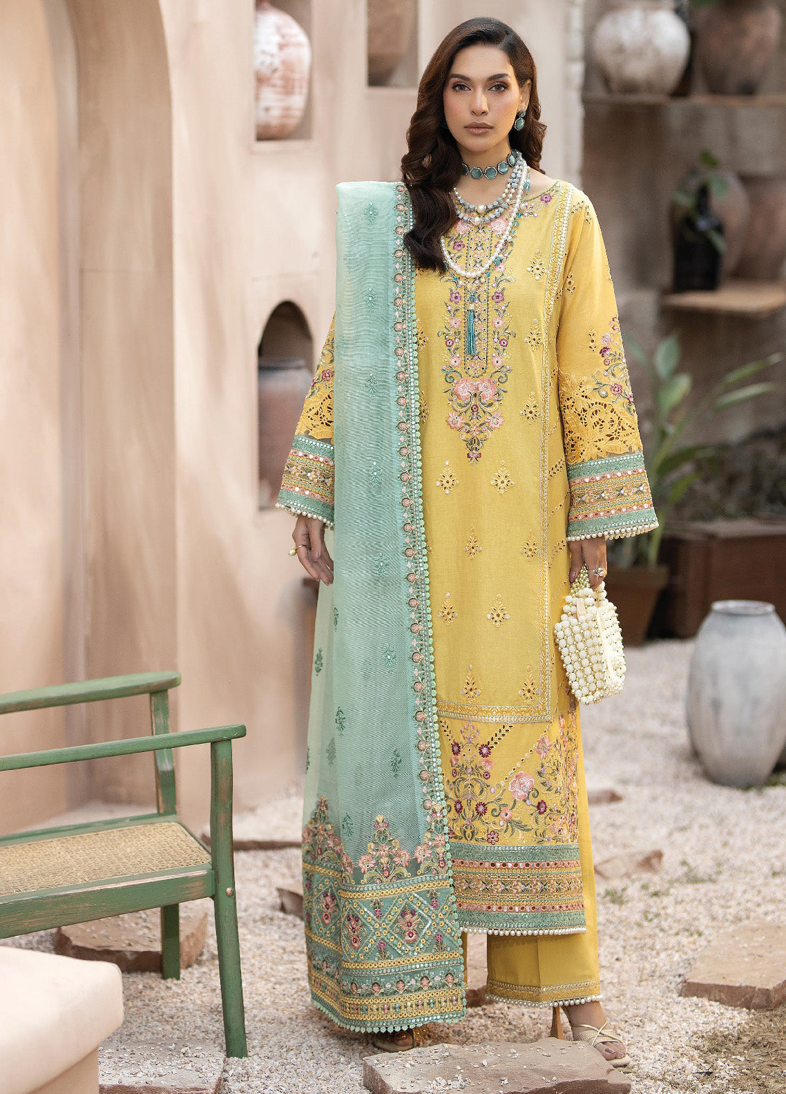 Gulposh By Serene Luxury Embroidered Lawn 3 Piece Unstitched Suit S24GLL-44-ZAIRA Gulposh By Serene Luxury Embroidered Lawn 3 Piece Unstitched Suit S24GLL-44-ZAIRA
