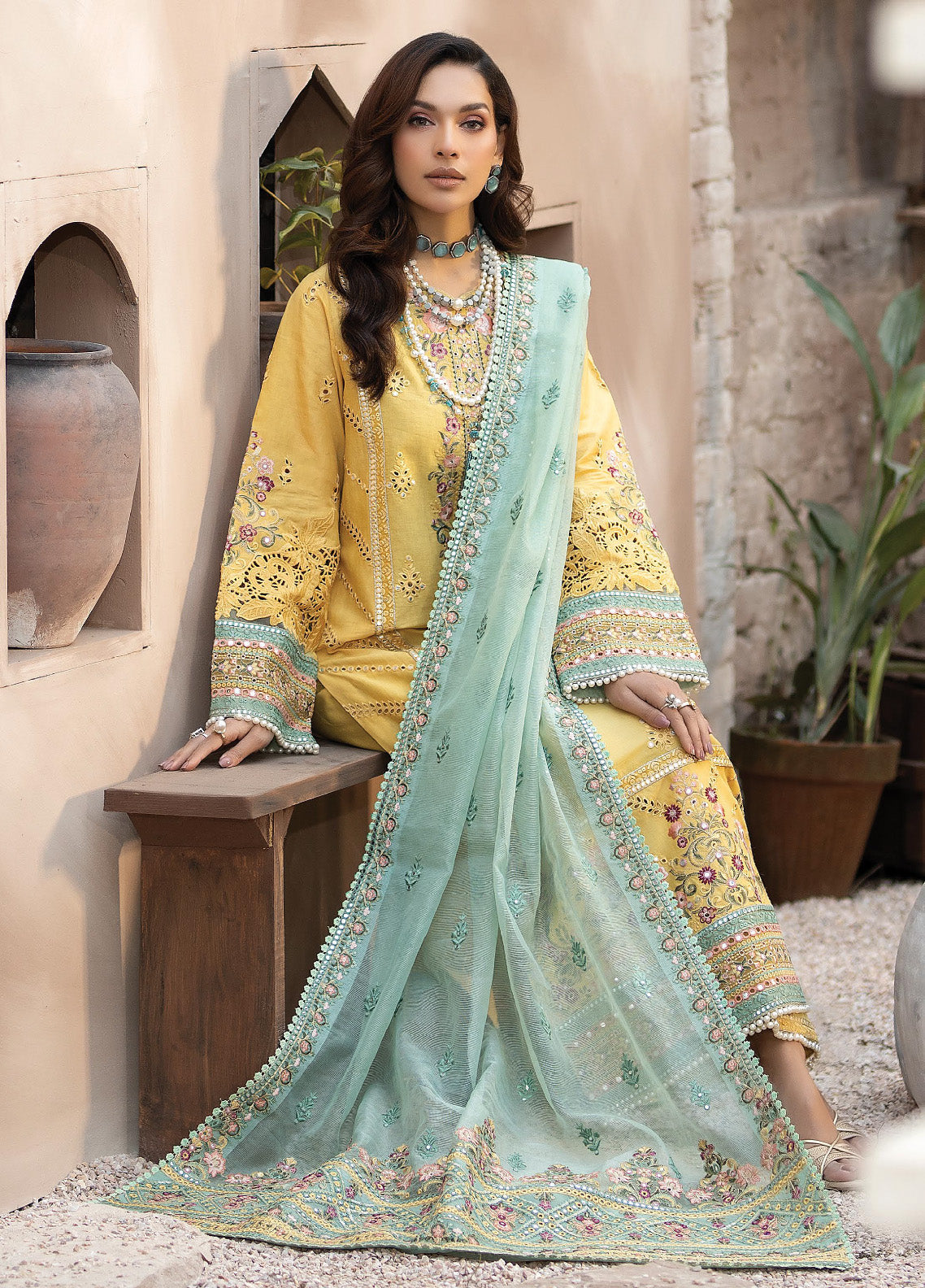 Gulposh By Serene Luxury Embroidered Lawn 3 Piece Unstitched Suit S24GLL-44-ZAIRA Gulposh By Serene Luxury Embroidered Lawn 3 Piece Unstitched Suit S24GLL-44-ZAIRA