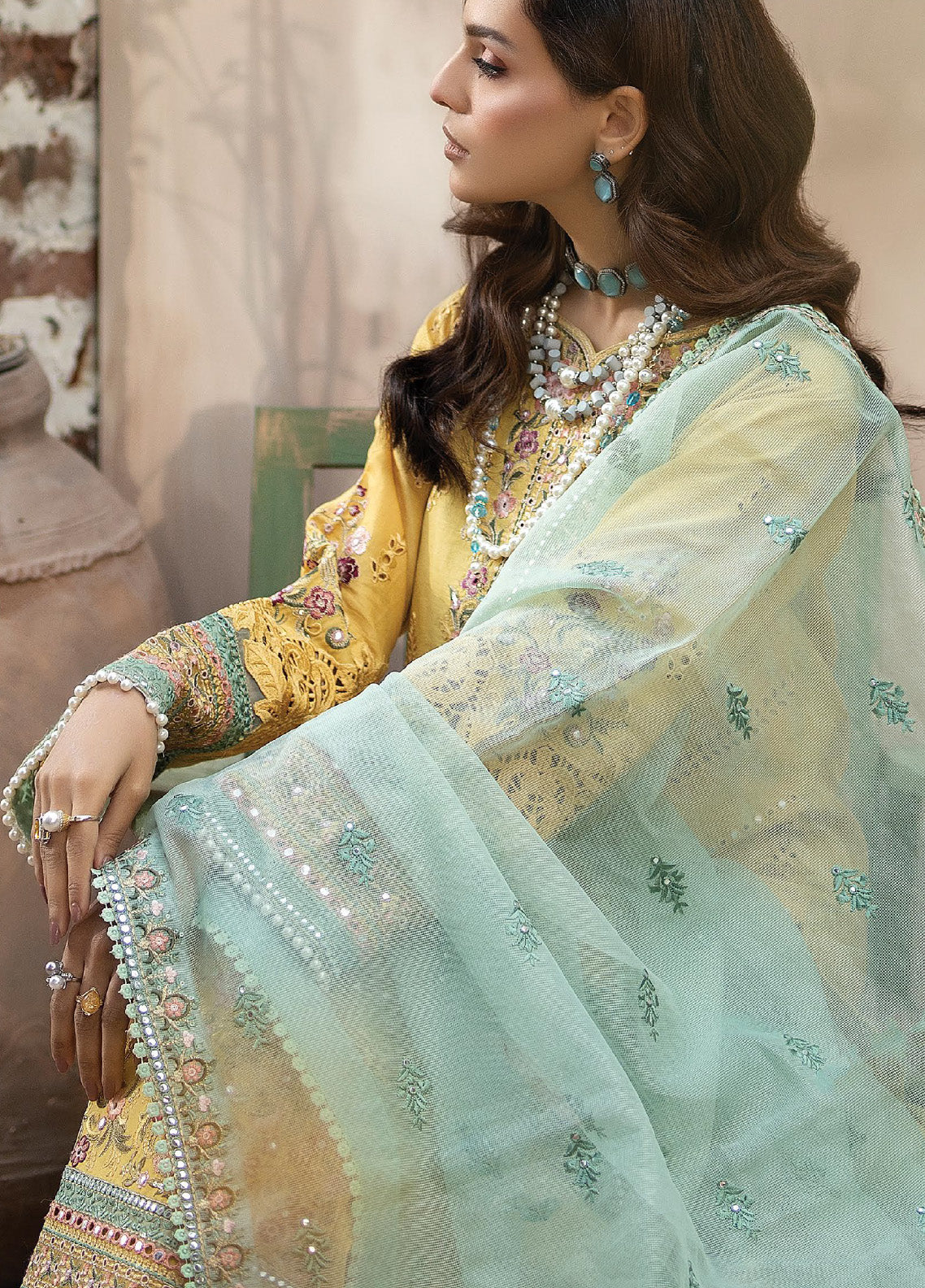 Gulposh By Serene Luxury Embroidered Lawn 3 Piece Unstitched Suit S24GLL-44-ZAIRA Gulposh By Serene Luxury Embroidered Lawn 3 Piece Unstitched Suit S24GLL-44-ZAIRA
