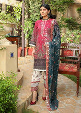 D#02 Ruqayyah Trend Flair Emb Cotton Collection 922