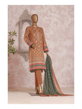 HZ Unstitched 3 Piece D#112