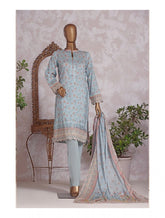 HZ Unstitched 3 Piece D#137