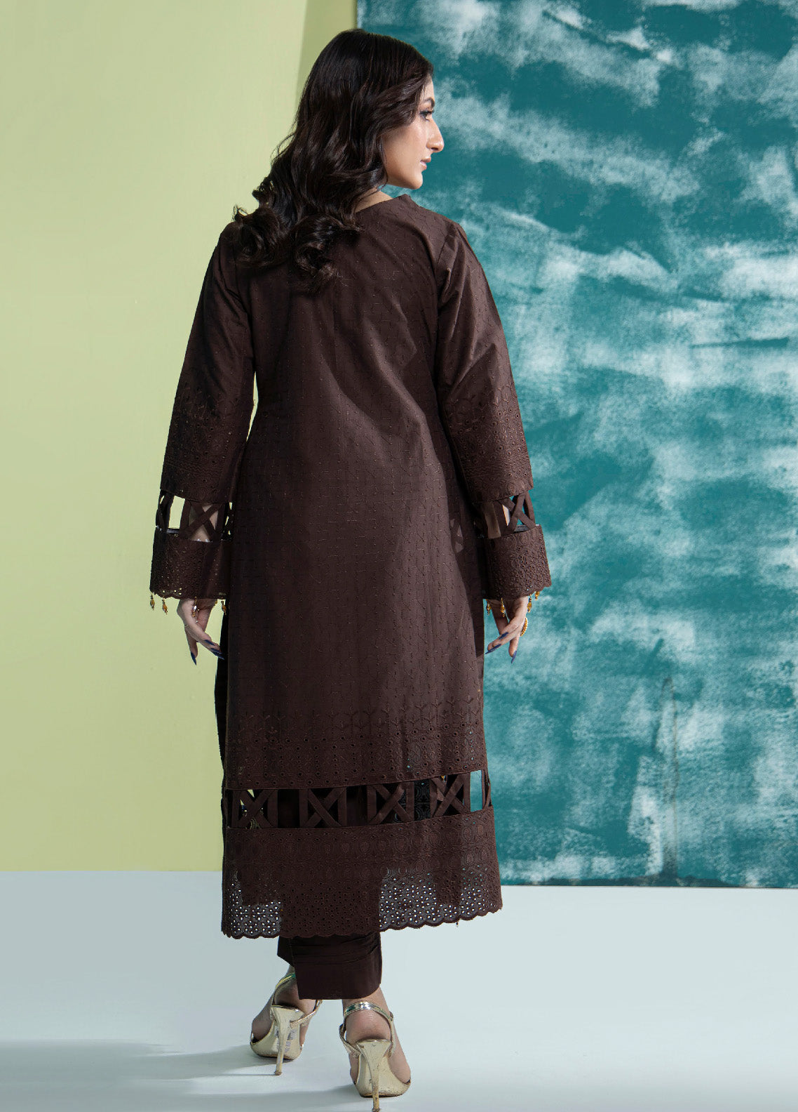 Jaza By Schick Schiffli Embroidered Cotton Shirt & Trouser Unstitched Suit S24SSEC-03 Jaza By Schick Schiffli Embroidered Cotton Shirt & Trouser Unstitched Suit S24SSEC-03