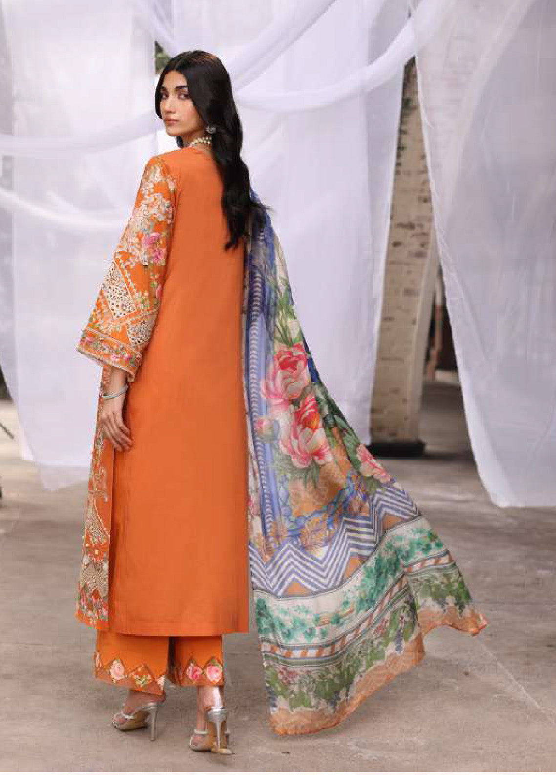 Kahf Festive Luxury Embroidered Lawn 3 Piece Unstitched Suit K24FLL-10 MAYA Kahf Festive Luxury Embroidered Lawn 3 Piece Unstitched Suit K24FLL-10 MAYA