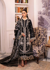 La'Hira By Bin Ilyas Embroidered Spring Lawn 3 Piece Unstitched Suit BI24LHSL-207-B