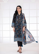 LSM Lakhany Unstitched 3 Piece D#7011