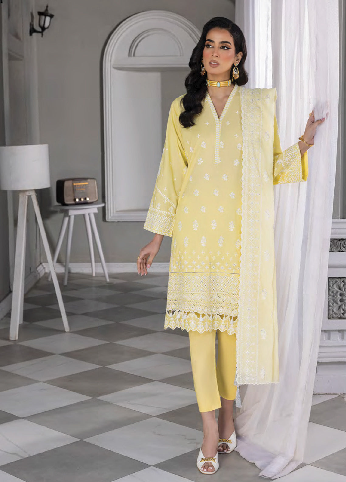 LSM Lakhany Eid Edition Embroidered Lawn 3 Piece Unstitched Suit LSM24EEL-LG-IZ-0085 LSM Lakhany Eid Edition Embroidered Lawn 3 Piece Unstitched Suit LSM24EEL-LG-IZ-0085