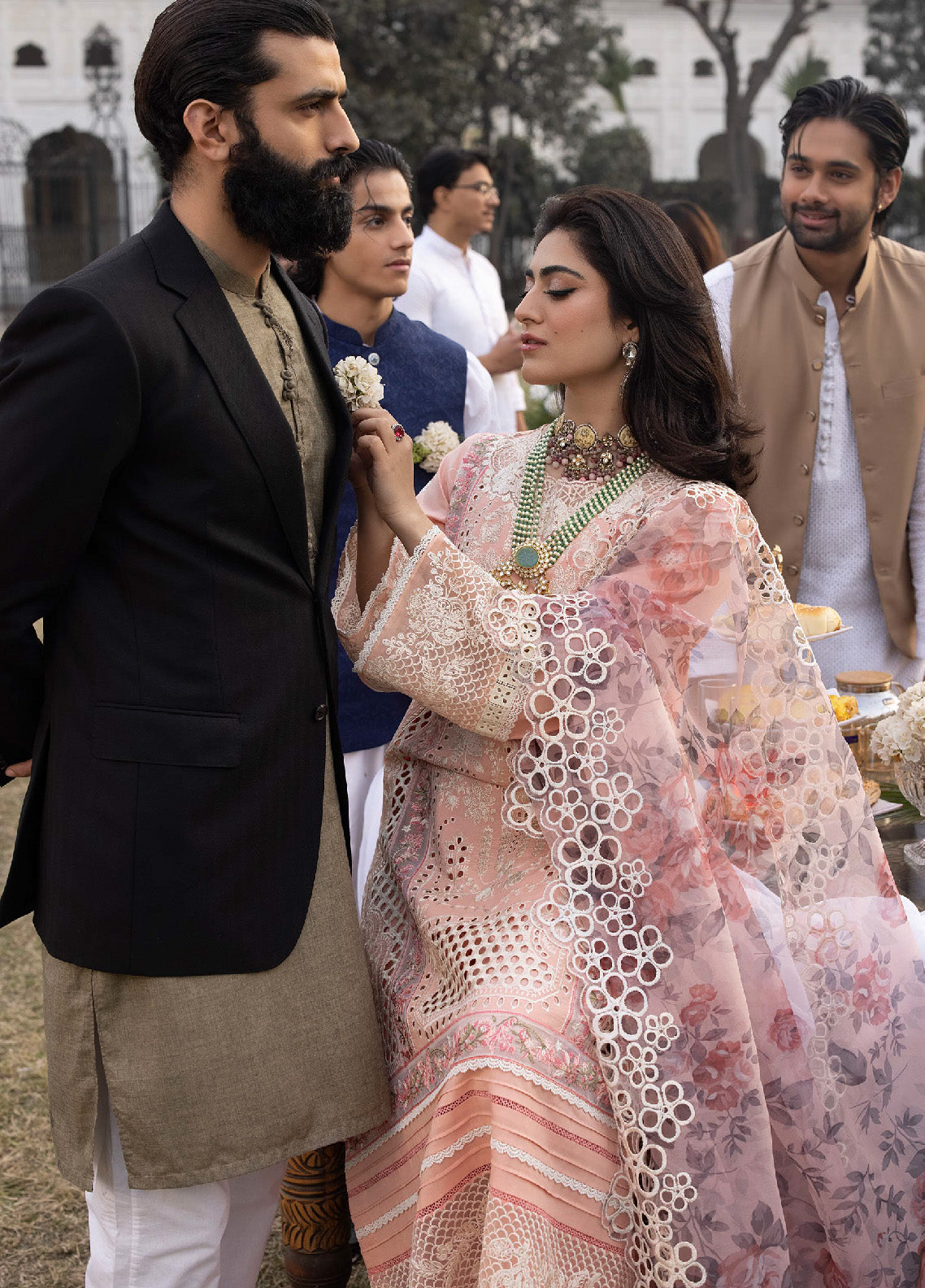 Mahrukh By Mahnur Luxury Lawn 3 Piece Unstitched Suit M24MLL-DAISY Mahrukh By Mahnur Luxury Lawn 3 Piece Unstitched Suit M24MLL-DAISY