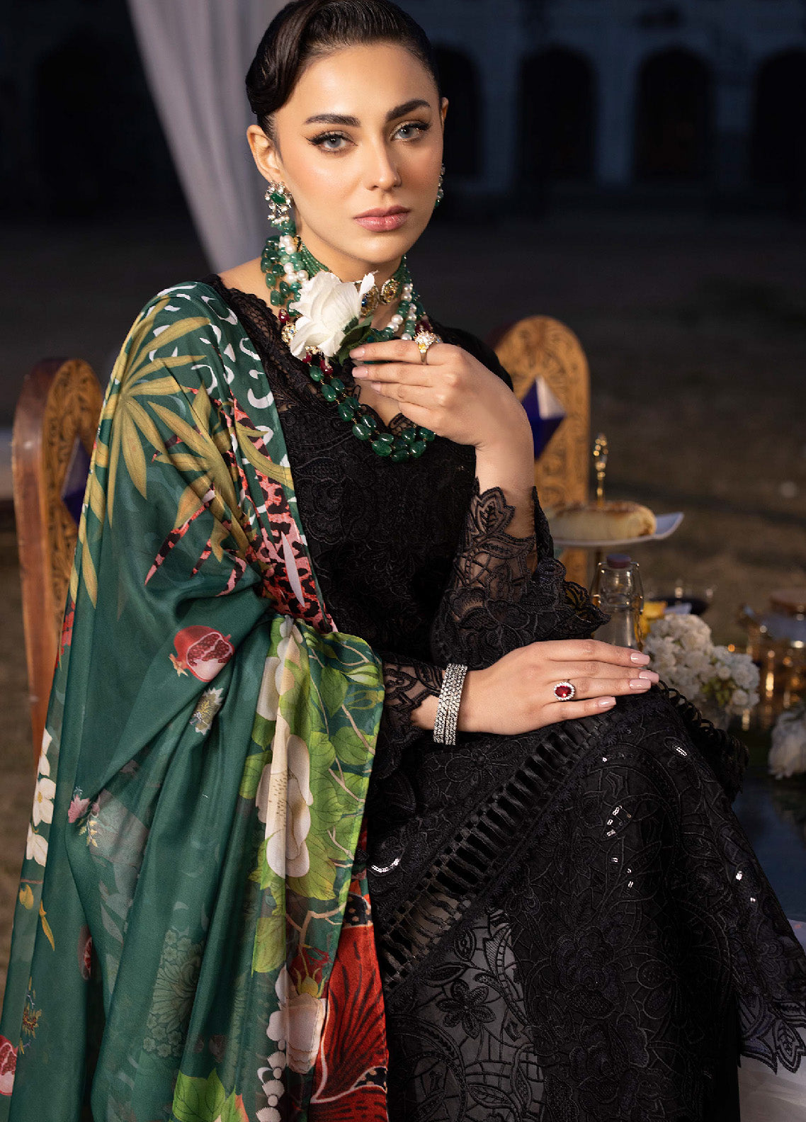 Mahrukh By Mahnur Luxury Lawn 3 Piece Unstitched Suit M24MLL-HEMAYAL Mahrukh By Mahnur Luxury Lawn 3 Piece Unstitched Suit M24MLL-HEMAYAL