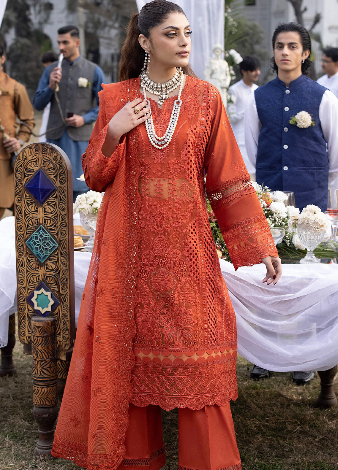 Mahrukh By Mahnur Luxury Lawn 3 Piece Unstitched Suit M24MLL-IRIS Mahrukh By Mahnur Luxury Lawn 3 Piece Unstitched Suit M24MLL-IRIS