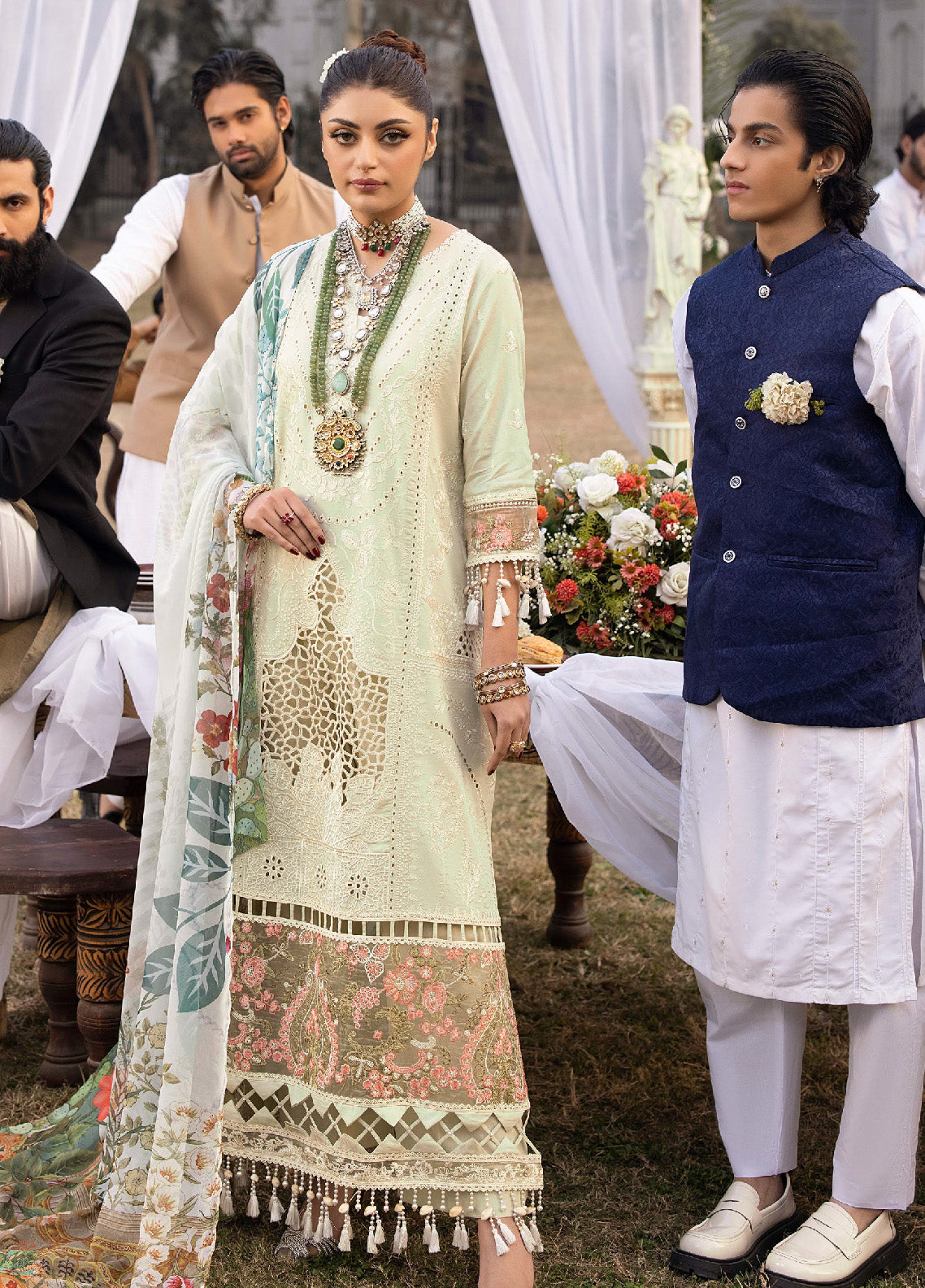 Mahrukh By Mahnur Luxury Lawn 3 Piece Unstitched Suit M24MLL-LILLY Mahrukh By Mahnur Luxury Lawn 3 Piece Unstitched Suit M24MLL-LILLY