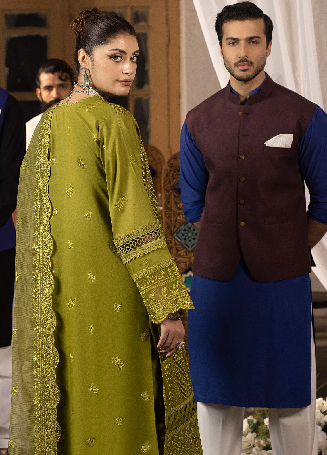 Mahrukh By Mahnur Luxury Lawn 3 Piece Unstitched Suit M24MLL-MALVA Mahrukh By Mahnur Luxury Lawn 3 Piece Unstitched Suit M24MLL-MALVA