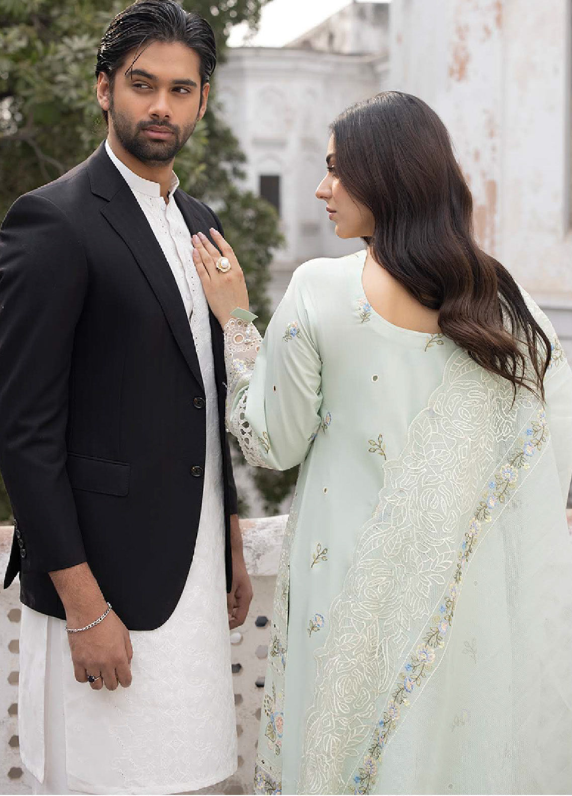 Mahrukh By Mahnur Luxury Lawn 3 Piece Unstitched Suit M24MLL-SELINA Mahrukh By Mahnur Luxury Lawn 3 Piece Unstitched Suit M24MLL-SELINA