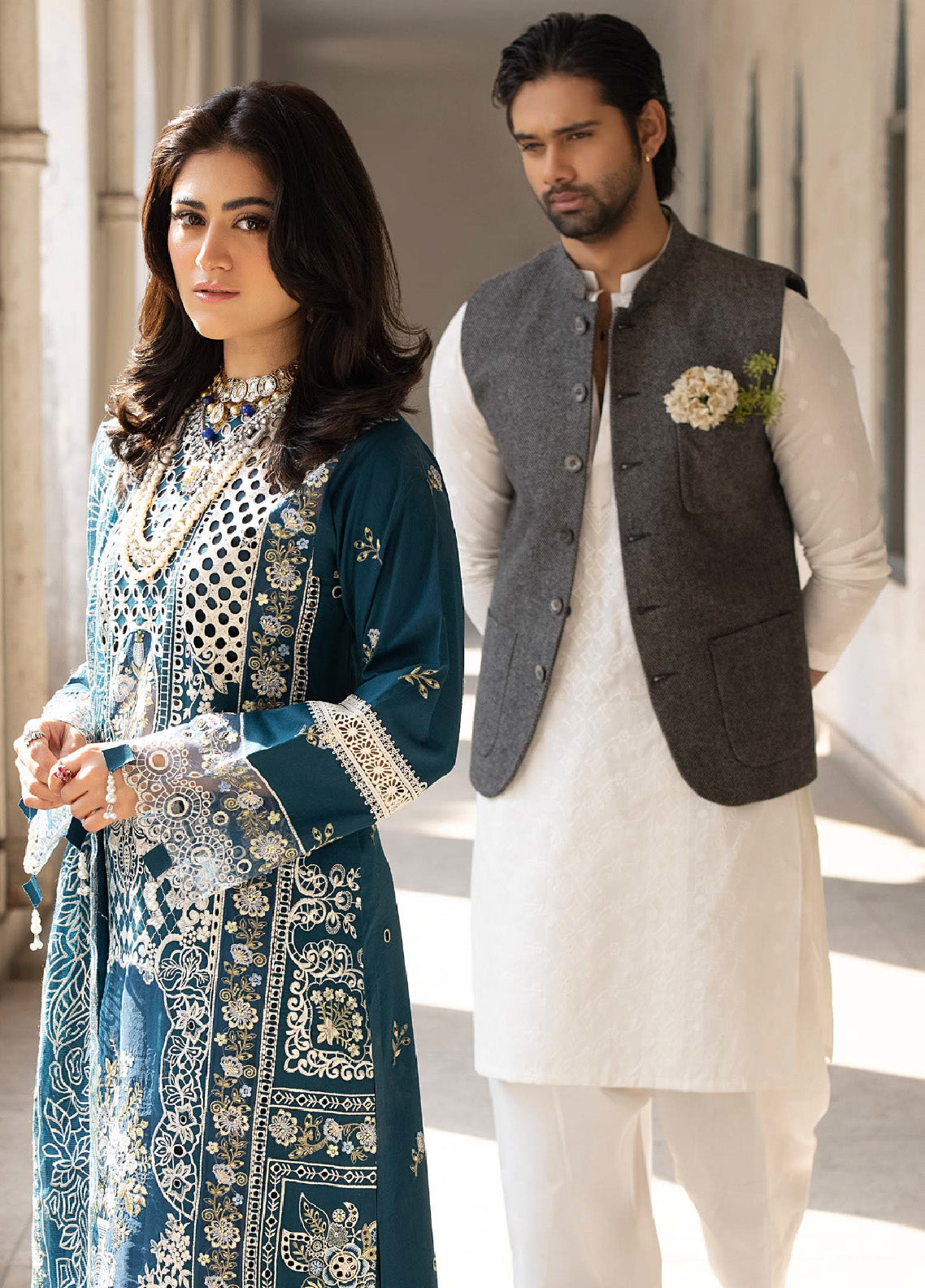 Mahrukh By Mahnur Luxury Lawn 3 Piece Unstitched Suit M24MLL-SERENE Mahrukh By Mahnur Luxury Lawn 3 Piece Unstitched Suit M24MLL-SERENE