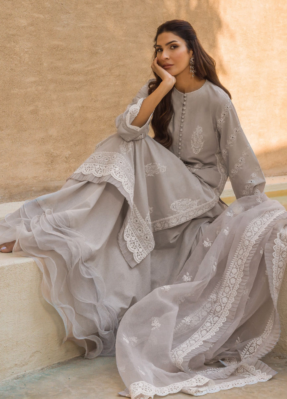 Mirage By Sahar Spring Luxury Lawn 3 Piece Unstitched Suit S24MSLL-01 Mirage By Sahar Spring Luxury Lawn 3 Piece Unstitched Suit S24MSLL-01