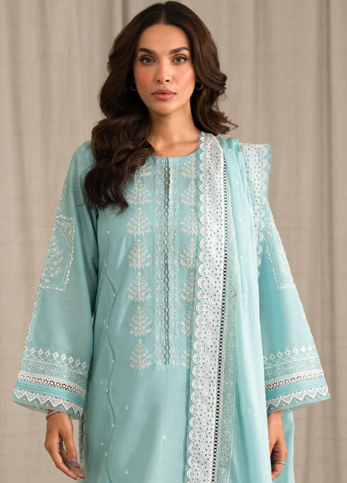 Mirage By Sahar Spring Luxury Lawn 3 Piece Unstitched Suit S24MSLL-09 Mirage By Sahar Spring Luxury Lawn 3 Piece Unstitched Suit S24MSLL-09