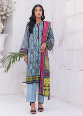 Mirha By MTC A Project of LSM Lakhany Printed Lawn 3 Piece Unstitched Suit MTCLSM24PL-23