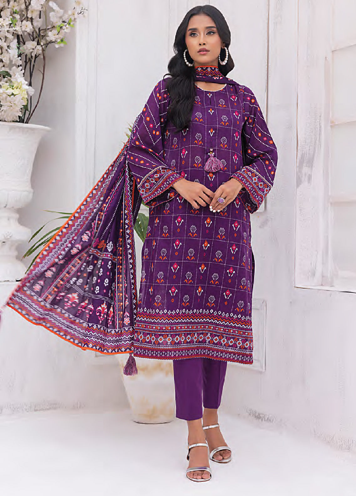 Mirha By MTC A Project of LSM Lakhany Printed Lawn 3 Piece Unstitched Suit MTCLSM24PL-26 Mirha By MTC A Project of LSM Lakhany Printed Lawn 3 Piece Unstitched Suit MTCLSM24PL-26