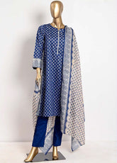 Musfira Printed Lawn 3 Piece Unstitched Suit M24PL-28A