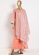 Musfira Printed Lawn 3 Piece Unstitched Suit M24PL-29B