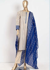 Musfira Printed Lawn 3 Piece Unstitched Suit M24PL-30A