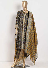 Musfira Printed Lawn 3 Piece Unstitched Suit M24PL-34A