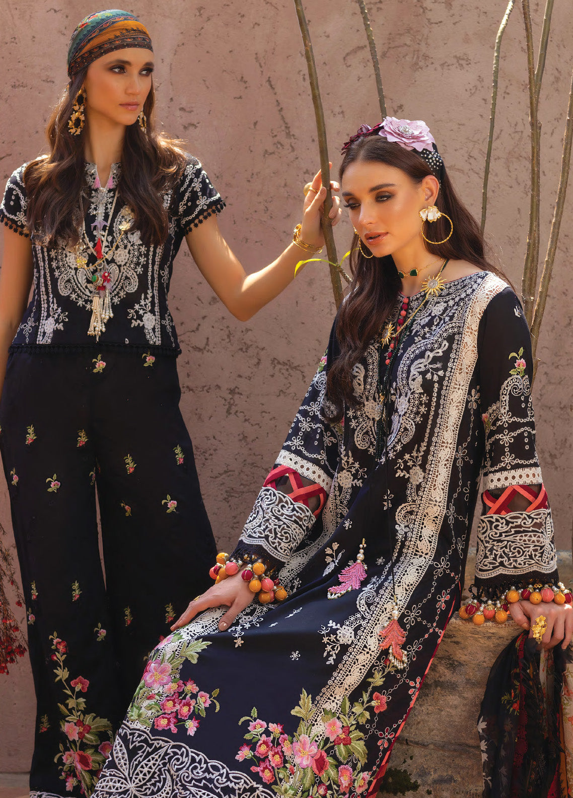 Neroli By Annus Abrar Luxury Embroidered Lawn 3 Piece Unstitched Suit AA24NLL-01 AYLA Neroli By Annus Abrar Luxury Embroidered Lawn 3 Piece Unstitched Suit AA24NLL-01 AYLA