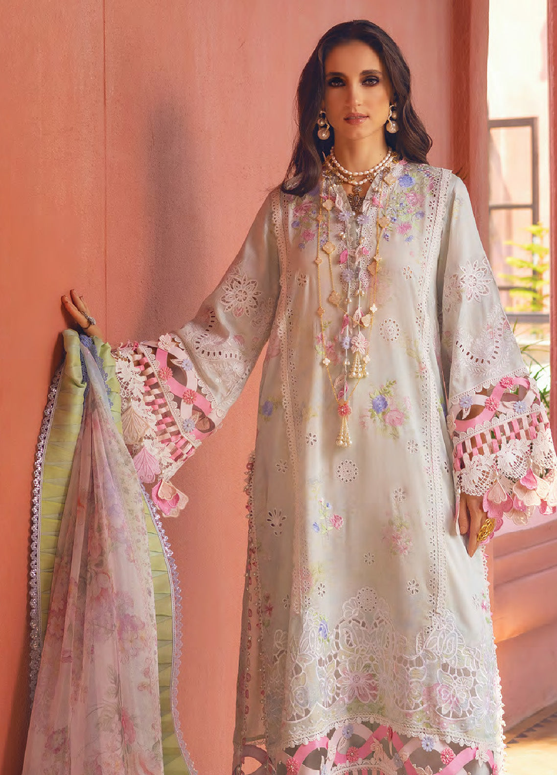 Neroli By Annus Abrar Luxury Embroidered Lawn 3 Piece Unstitched Suit AA24NLL-04 AMAFA Neroli By Annus Abrar Luxury Embroidered Lawn 3 Piece Unstitched Suit AA24NLL-04 AMAFA