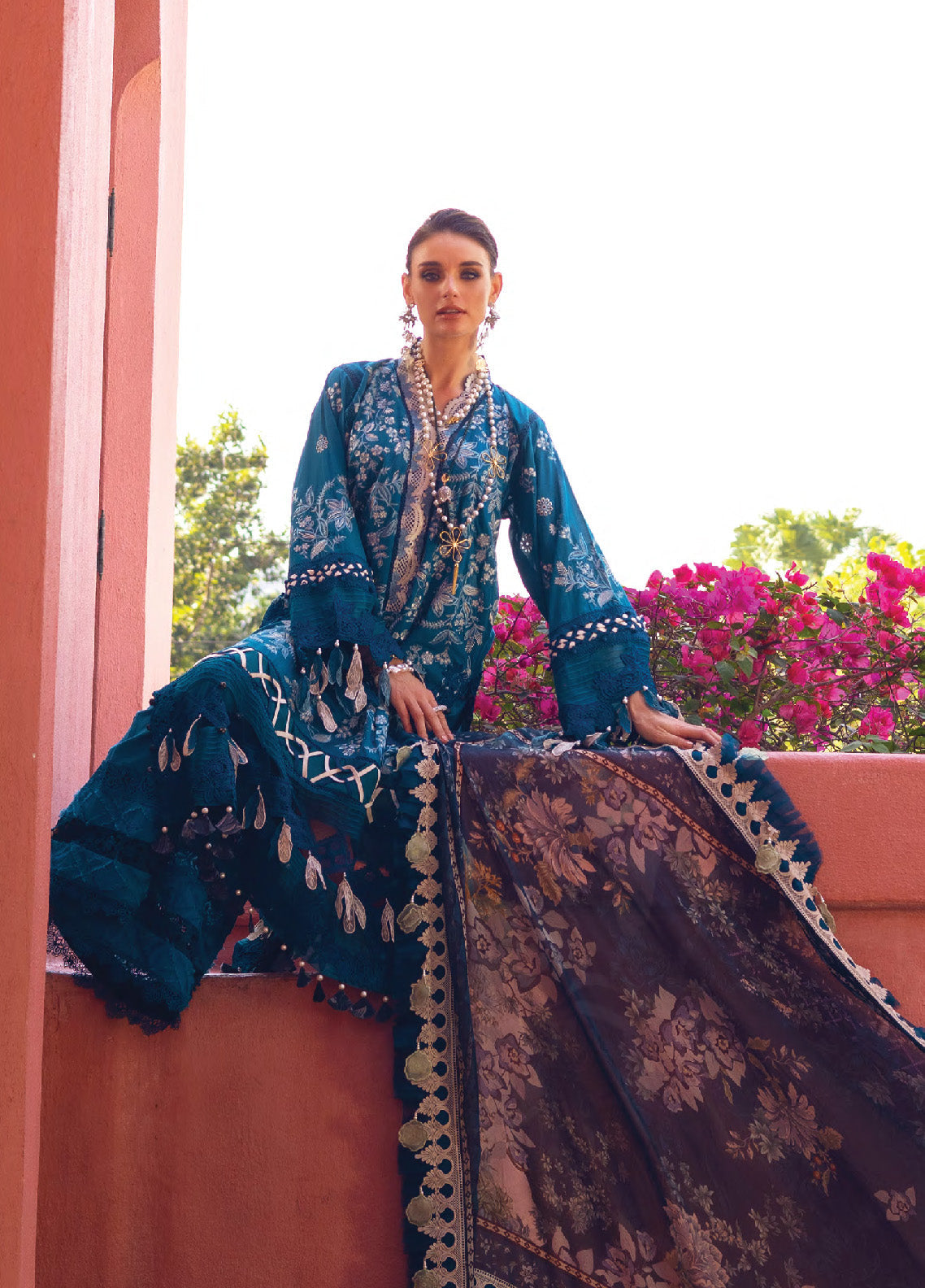 Neroli By Annus Abrar Luxury Embroidered Lawn 3 Piece Unstitched Suit AA24NLL-05 RIBA Neroli By Annus Abrar Luxury Embroidered Lawn 3 Piece Unstitched Suit AA24NLL-05 RIBA