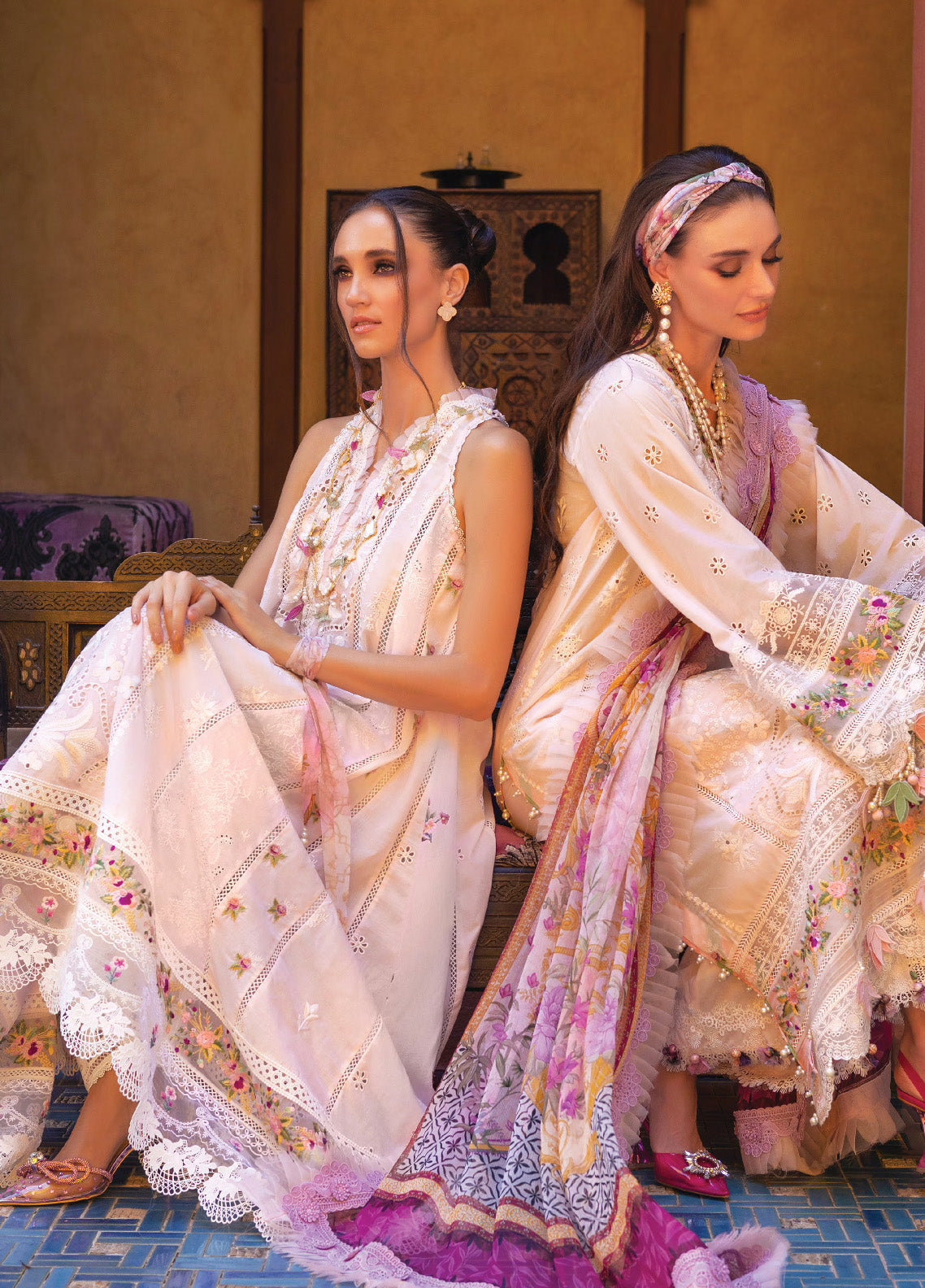 Neroli By Annus Abrar Luxury Embroidered Lawn 3 Piece Unstitched Suit AA24NLL-06 AMAL Neroli By Annus Abrar Luxury Embroidered Lawn 3 Piece Unstitched Suit AA24NLL-06 AMAL