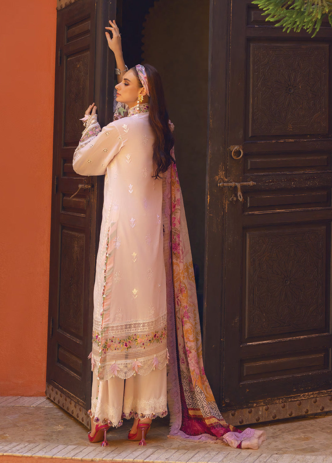 Neroli By Annus Abrar Luxury Embroidered Lawn 3 Piece Unstitched Suit AA24NLL-06 AMAL Neroli By Annus Abrar Luxury Embroidered Lawn 3 Piece Unstitched Suit AA24NLL-06 AMAL