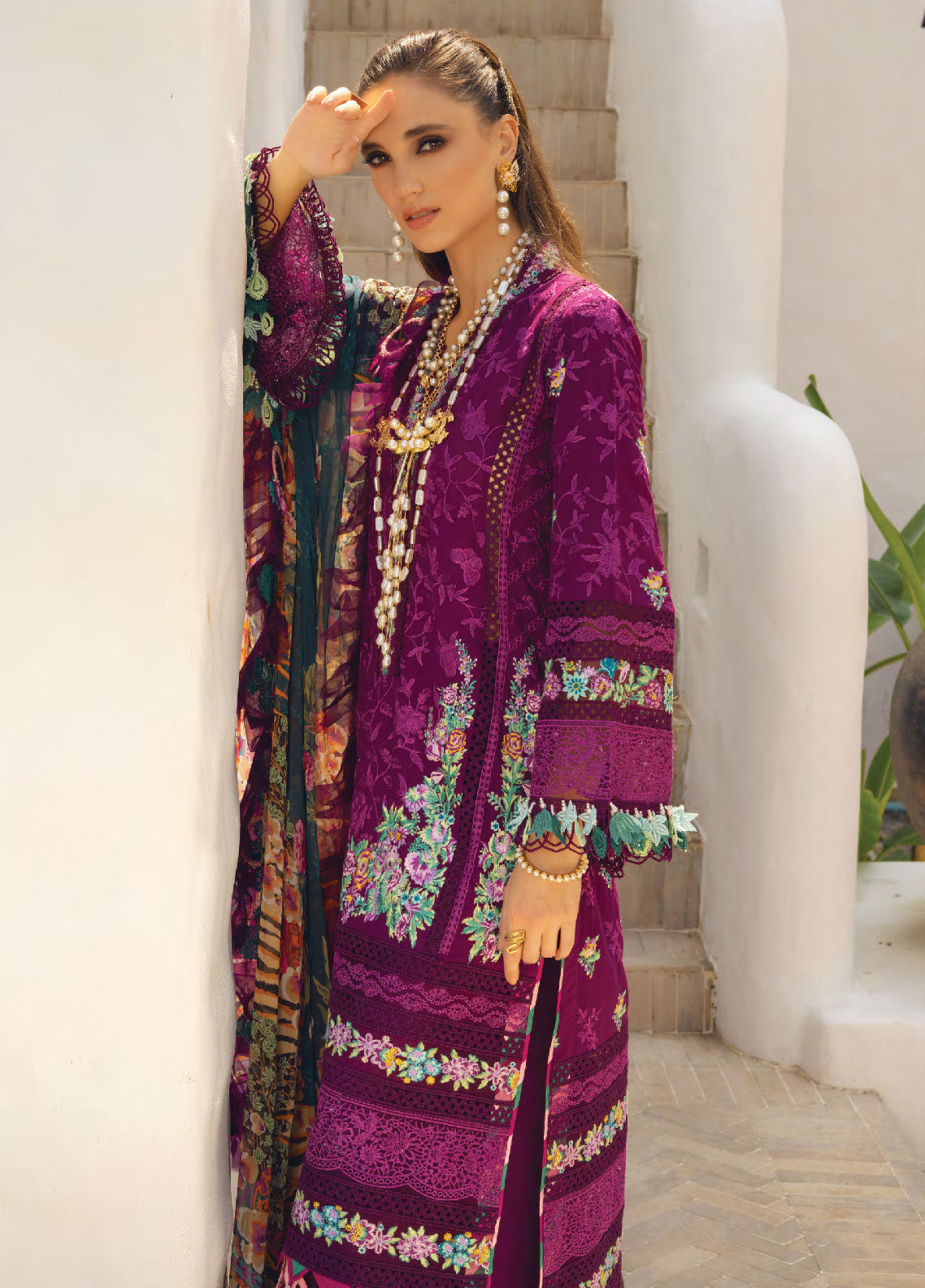 Neroli By Annus Abrar Luxury Embroidered Lawn 3 Piece Unstitched Suit AA24NLL-07 ZOLIA Neroli By Annus Abrar Luxury Embroidered Lawn 3 Piece Unstitched Suit AA24NLL-07 ZOLIA