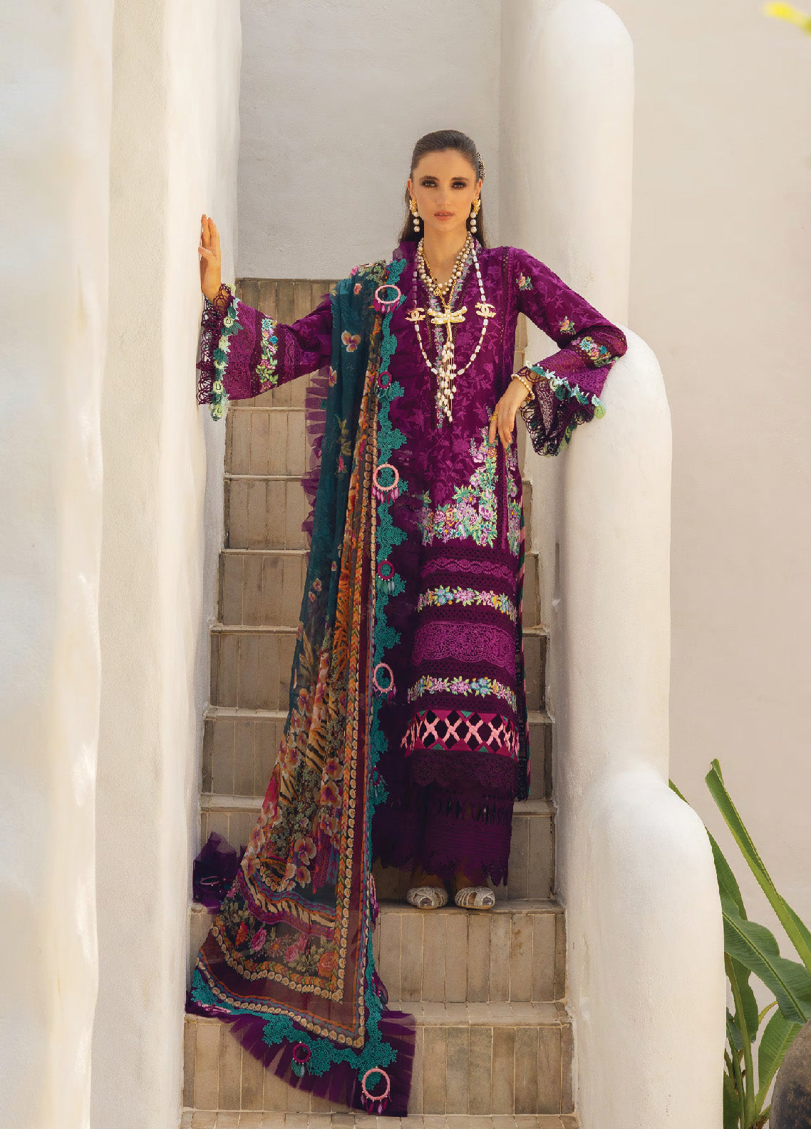 Neroli By Annus Abrar Luxury Embroidered Lawn 3 Piece Unstitched Suit AA24NLL-07 ZOLIA Neroli By Annus Abrar Luxury Embroidered Lawn 3 Piece Unstitched Suit AA24NLL-07 ZOLIA