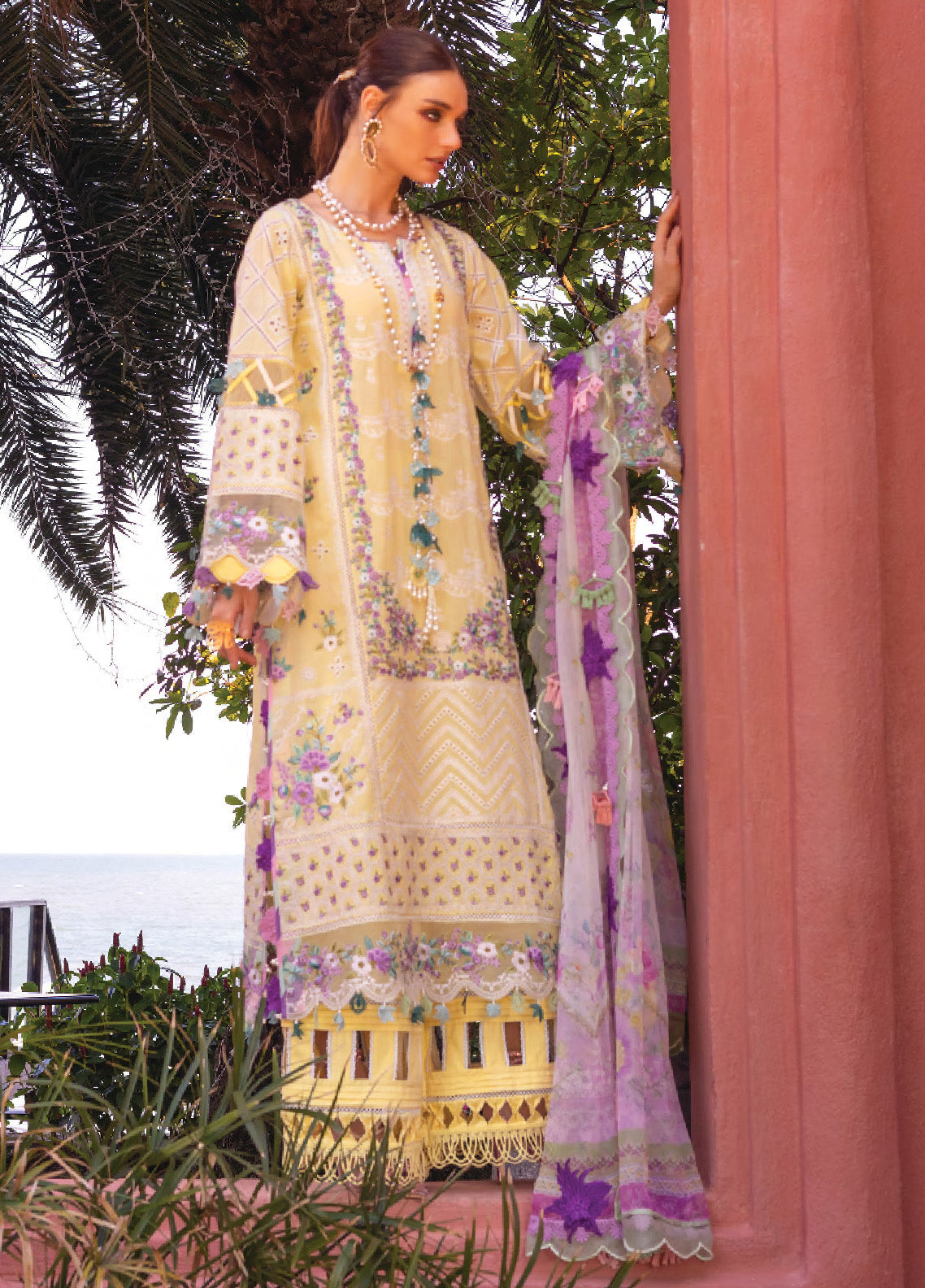 Neroli By Annus Abrar Luxury Embroidered Lawn 3 Piece Unstitched Suit AA24NLL-10 AMAYA Neroli By Annus Abrar Luxury Embroidered Lawn 3 Piece Unstitched Suit AA24NLL-10 AMAYA