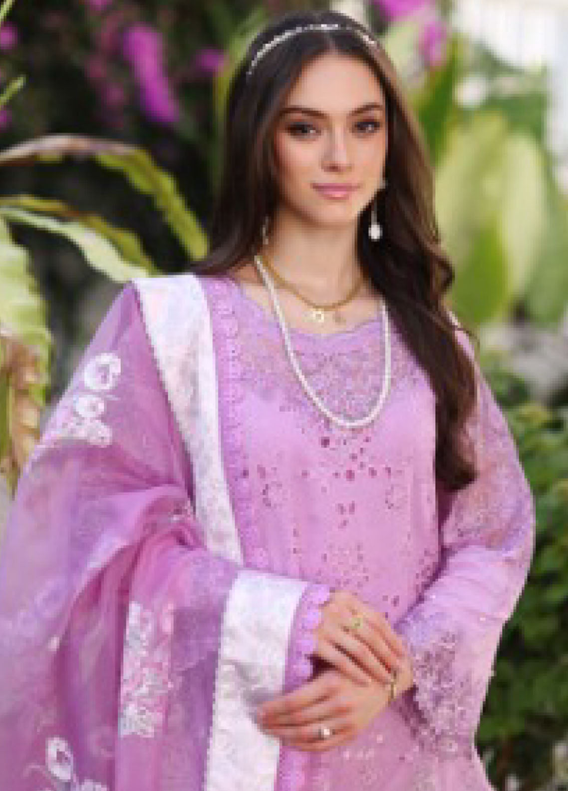 Noor By Saadia Asad Luxury Chikankari Lawn 3 Piece Unstitched Suit NBSA24LCL D-9A Noor By Saadia Asad Luxury Chikankari Lawn 3 Piece Unstitched Suit NBSA24LCL D-9A