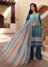 Gardenia By Nureh Embroidered Linen Unstitched 3 Piece Suit - 69