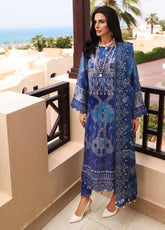 Gardenia By Nureh Embroidered Linen Unstitched 3 Piece Suit - 73