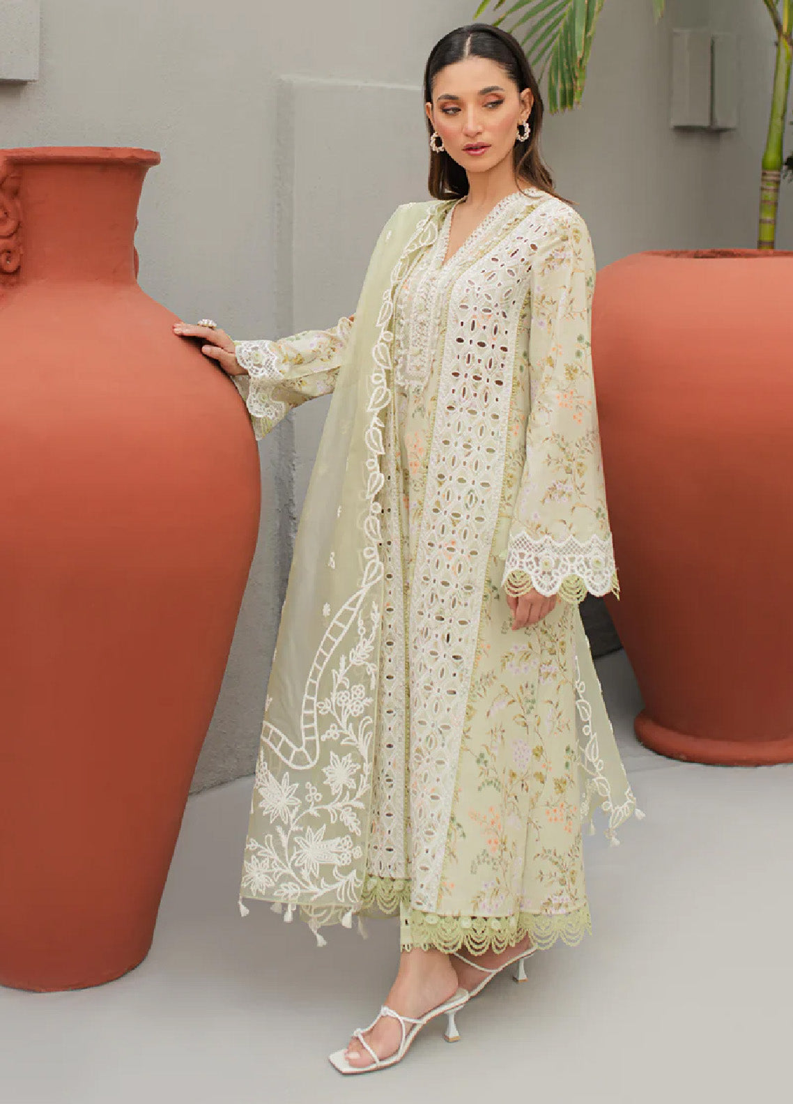 Qalamkar Qline Embroidered Lawn 3 Piece Unstitched Suit Q24QEL-01 EULALIA Qalamkar Qline Embroidered Lawn 3 Piece Unstitched Suit Q24QEL-01 EULALIA