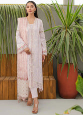 Qalamkar Qline Embroidered Lawn 3 Piece Unstitched Suit Q24QEL-11 NIEVE